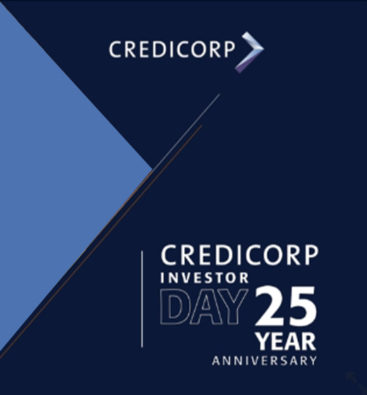 Credicorp celebró su 25° aniversario con evento dirigido a inversionistas